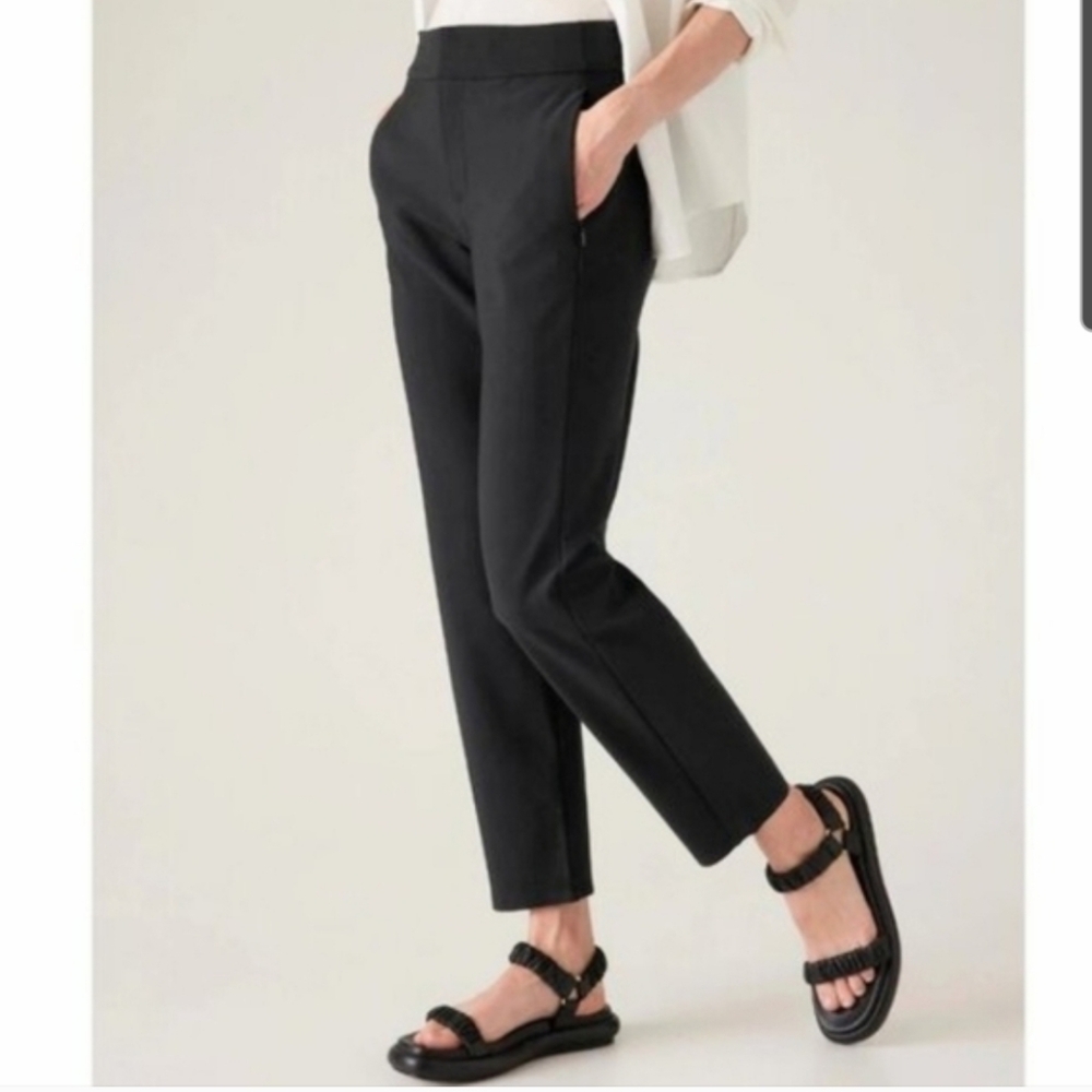 Athleta Stellar Trouser Straight Crop Pants Size 12